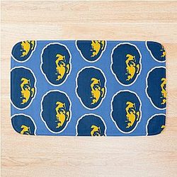 Frank Mir Blue Bath Mat