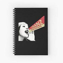 Franz Ferdinand Spiral Notebook