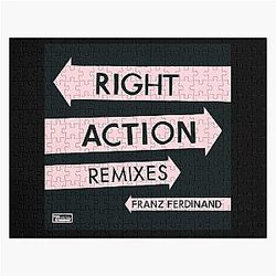 Franz Ferdinand right action Jigsaw Puzzle