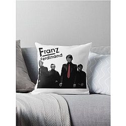 Franz Ferdinand Watercolour Throw Pillow