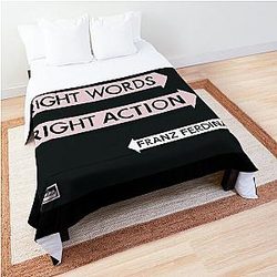 Franz Ferdinand right thoughts right words right action Comforter