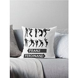 Franz Ferdinand Throw Pillow