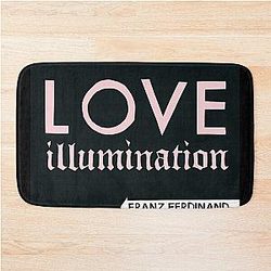 Franz Ferdinand love illumination Bath Mat