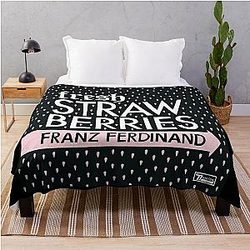 Franz Ferdinand fresh strawberries Throw Blanket