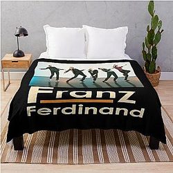 Franz Ferdinand Group Band Music Throw Blanket