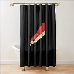 Franz Ferdinand Sticker Shower Curtain