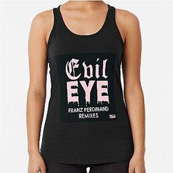 Franz Ferdinand evil eye Racerback Tank Top