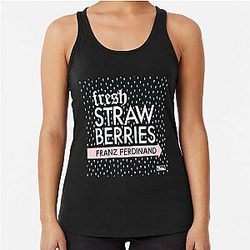 Franz Ferdinand fresh strawberries Racerback Tank Top