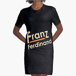 franz ferdinand 	 	 		 Graphic T-Shirt Dress