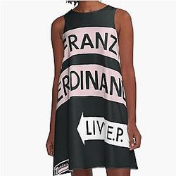 Franz Ferdinand live ep A-Line Dress