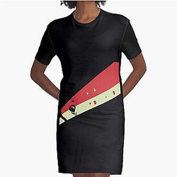 Franz Ferdinand Sticker Graphic T-Shirt Dress