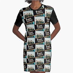 FRANZ FERDINAND Graphic T-Shirt Dress