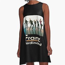 Franz Ferdinand Group Band Music A-Line Dress