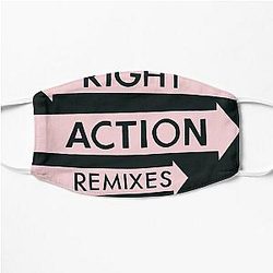 Franz Ferdinand right action Flat Mask