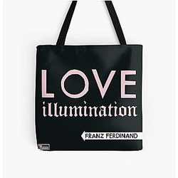 Franz Ferdinand love illumination All Over Print Tote Bag