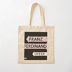 Franz Ferdinand live ep Cotton Tote Bag