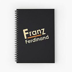 franz ferdinand 	 	 		 Spiral Notebook