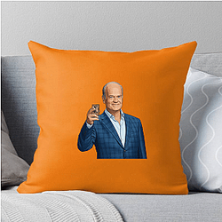 Frasier Crane Analysis Deep thought Frasier Crane Pillows Cover