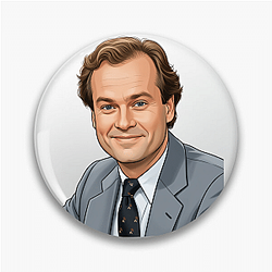Frasier Crane Gourmet Refined taste Frasier Crane Pins