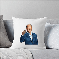 Frasier Crane Analysis Deep thought Frasier Crane Pillows Cover