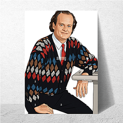 Frasier Crane Sherry Classic sophistication Frasier Crane Posters