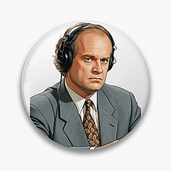 Frasier Crane Radio Elite broadcasting Frasier Crane Pins