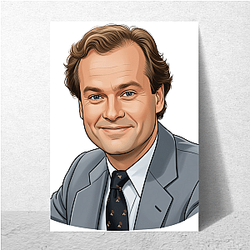Frasier Crane Gourmet Refined taste Frasier Crane Posters