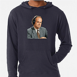 Frasier Crane Radio Elite broadcasting Frasier Crane Hoodies