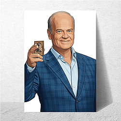 Frasier Crane Analysis Deep thought Frasier Crane Posters