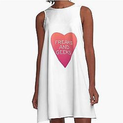 Ik hou van Freaks Geeks A-Line jurk