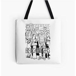 Freaks and Geeks TV Alles tonen boven afdrukken tote tas