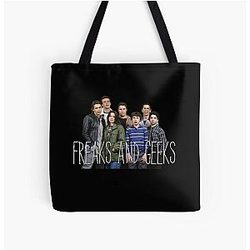 met freaks and geeks Overal afdrukken tote tas