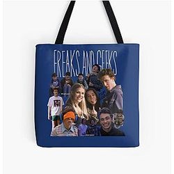 Freaks and Geeks Merch All Over Print Tote Bag
