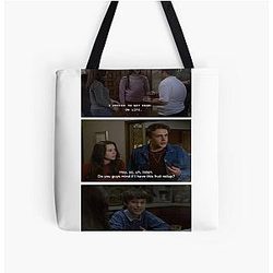 Freaks and Geeks Citaat Alles Over Afdruk Tote Bag