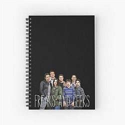 Met Freaks and Geeks Spiraal Notebook