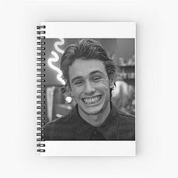 Freaks and Geeks James Franco Spiral Notebook