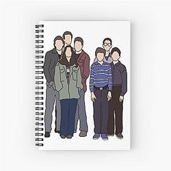 Freaks and Geeks hoofdpersoon Spiraal Notebook