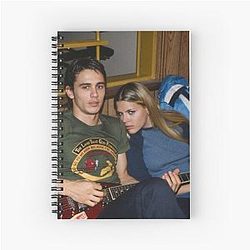 James Franco Bezig Philipps achter de schermen van Freaks Geeks Spiral Notebook