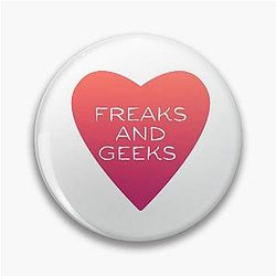 Ik hou van Freaks Geeks Pin