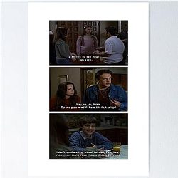 Freaks and Geeks Overhemdposter