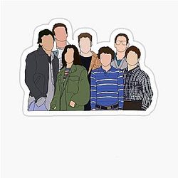 Freaks and Geeks Sticker tonen