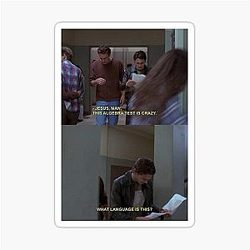 Freaks and Geeks Sticker