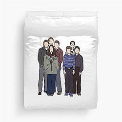 Freaks and Geeks hoofdpersonen dekbedovertrek