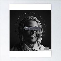 GREEN MONTANA ALASKA POSTER - FRENCH RAP