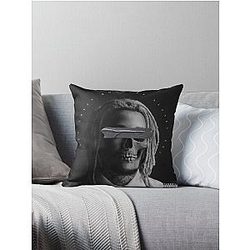 GREEN MONTANA POSTER Throw Pillow