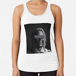 Green Montana Alaska Poster French Rap Racerback Tank Top