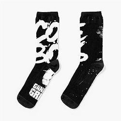 Typography Montana Coke Boys Socks