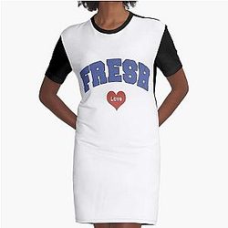 Fresh Love Merch Fresh Love Logo Graphic T-Shirt Dress