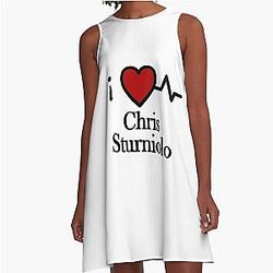 I Love Chris Sturniolo A-Line Dress