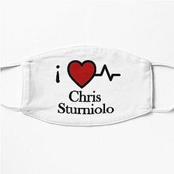 I Love Chris Sturniolo Flat Mask